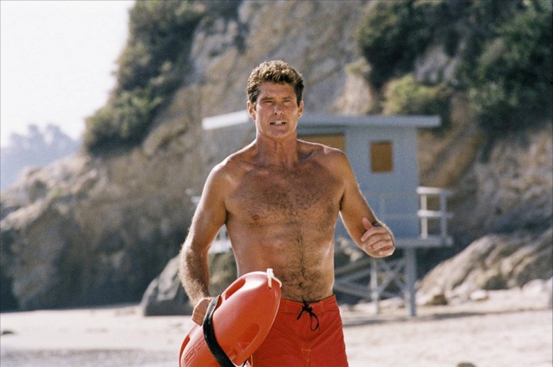 David Hasselhoff alias Mitch Buchannon ließ Frauenherzen höher schlagen.