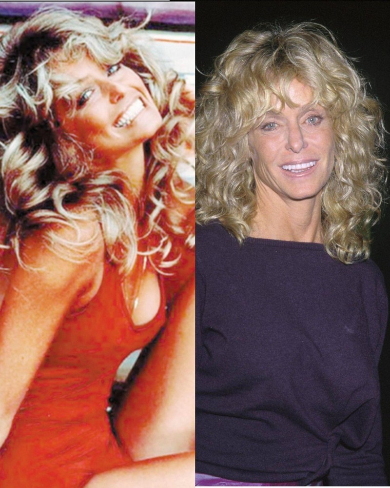 Farrah Fawcett und die Bilder von ihrem roten Badeanzug kennt wohl jeder aus den 80ern.