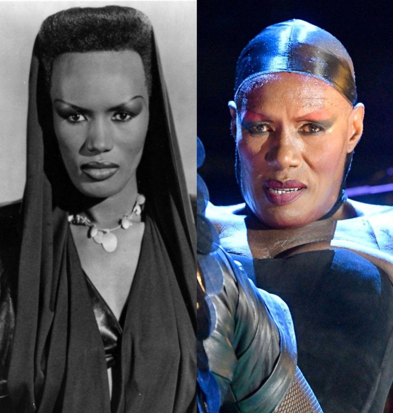 Grace Jones wurde in den 80ern zur echten Ikone.