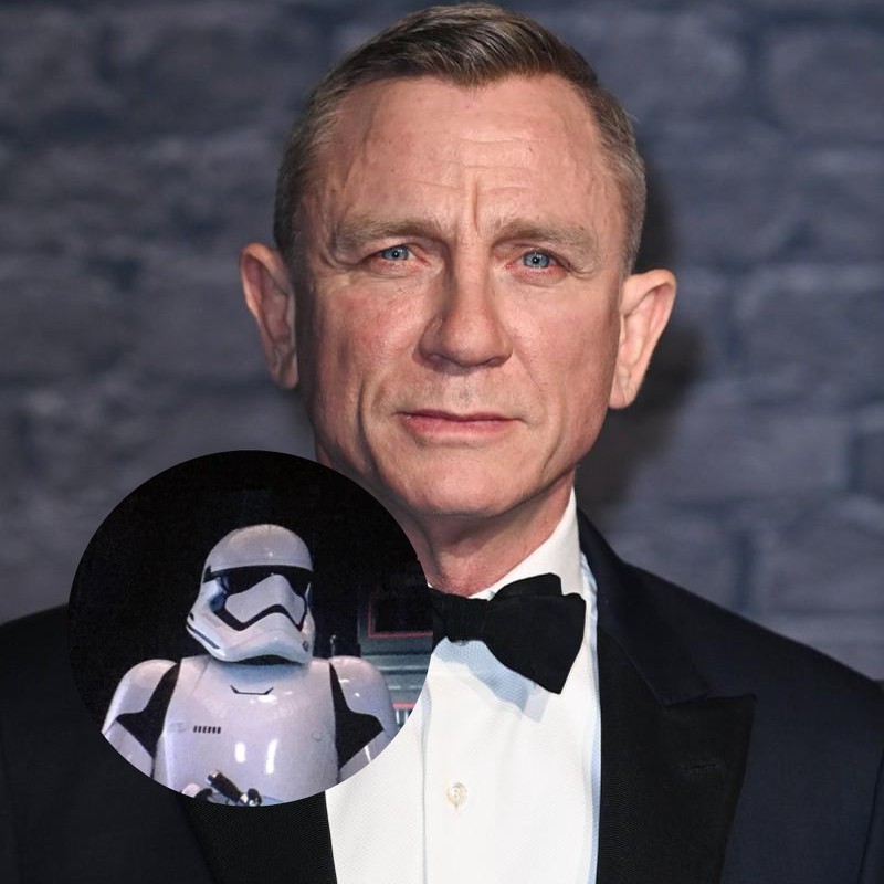 In „Star Wars 7: Das Erwachen der Macht“ verkörperte Daniel Craig einen Stormtrooper.