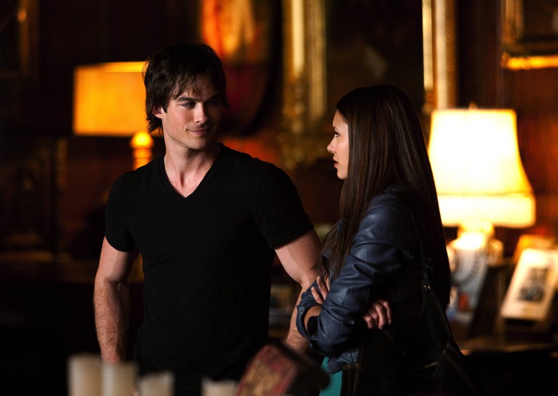 Nicht nur im TV ein Paar, sondern auch im echten Leben hatten Ian und Elena eine Beziehung