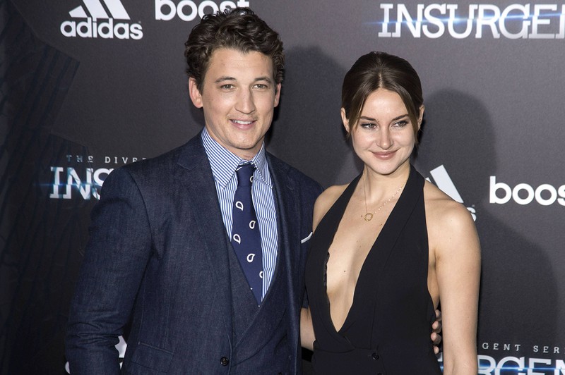 Miles Teller und Shailene Woodley hätten sich lieber nicht geküsst