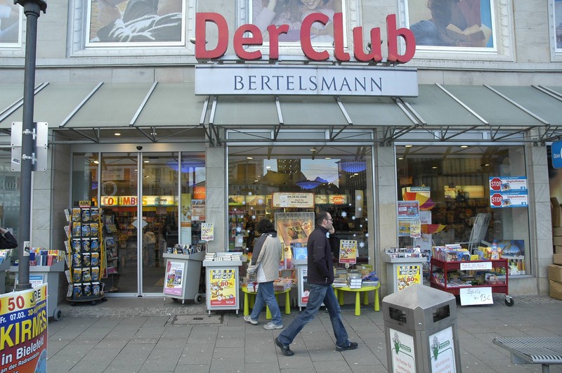 Der Club Bertelsmann ist ein Geschäft, welches viele noch von früher kennen.