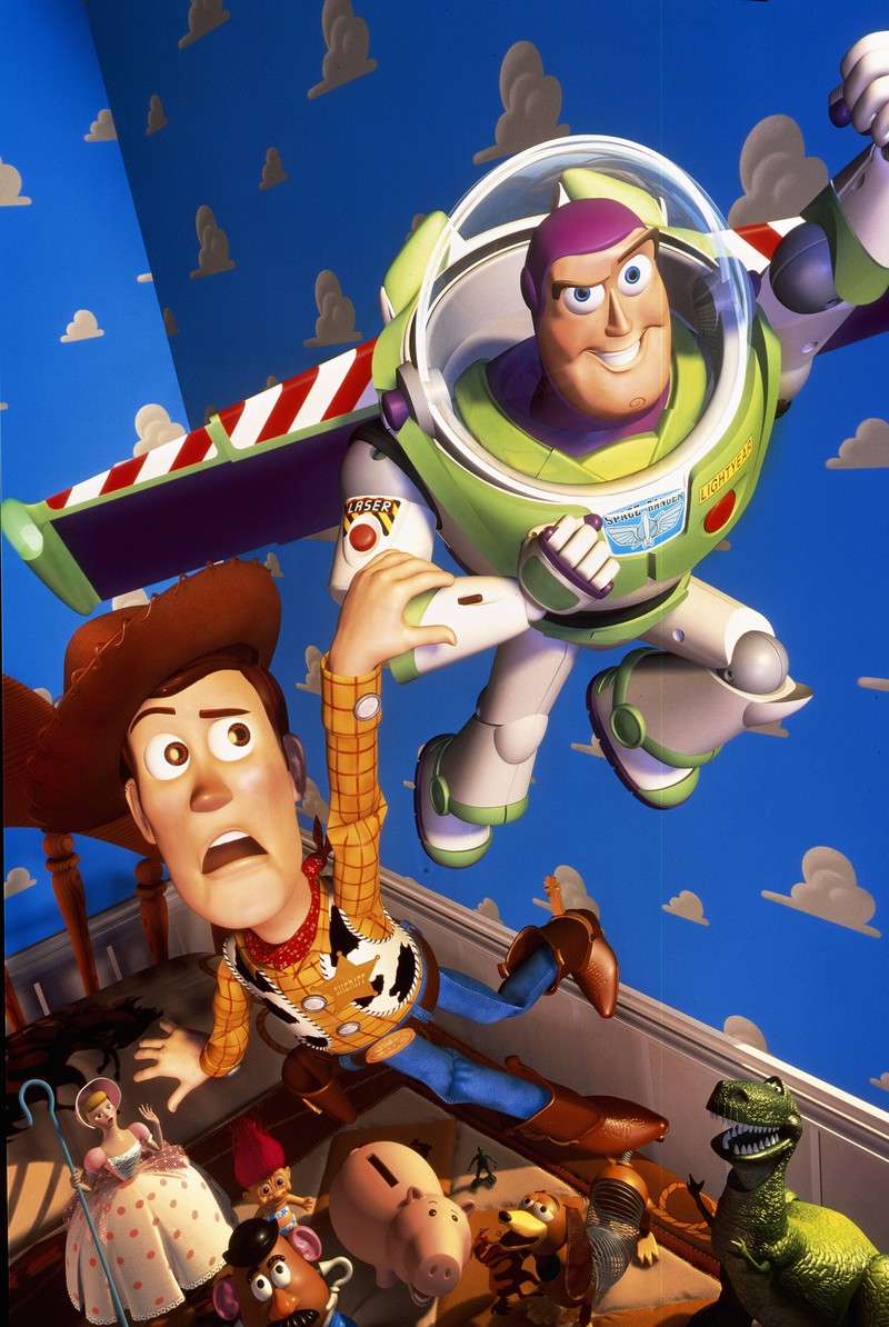 Die Charaktere Buzz Lightyear und Woody in "Toy Story"