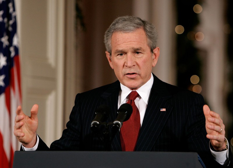 George W. Bush, ein ehemaliger Präsident der USA.