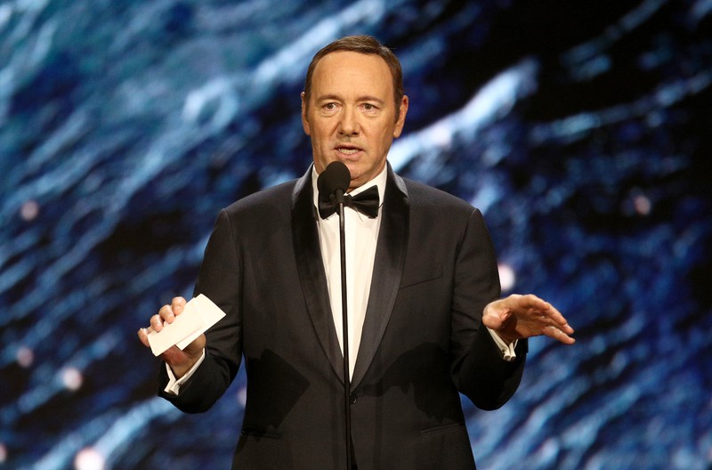 Kevin spaces bei einer Rede