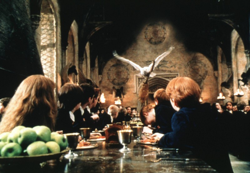 Auch in Harry Potter war Magie im Spiel, als der Sitzplatz von Harry sich schlagartig ändert