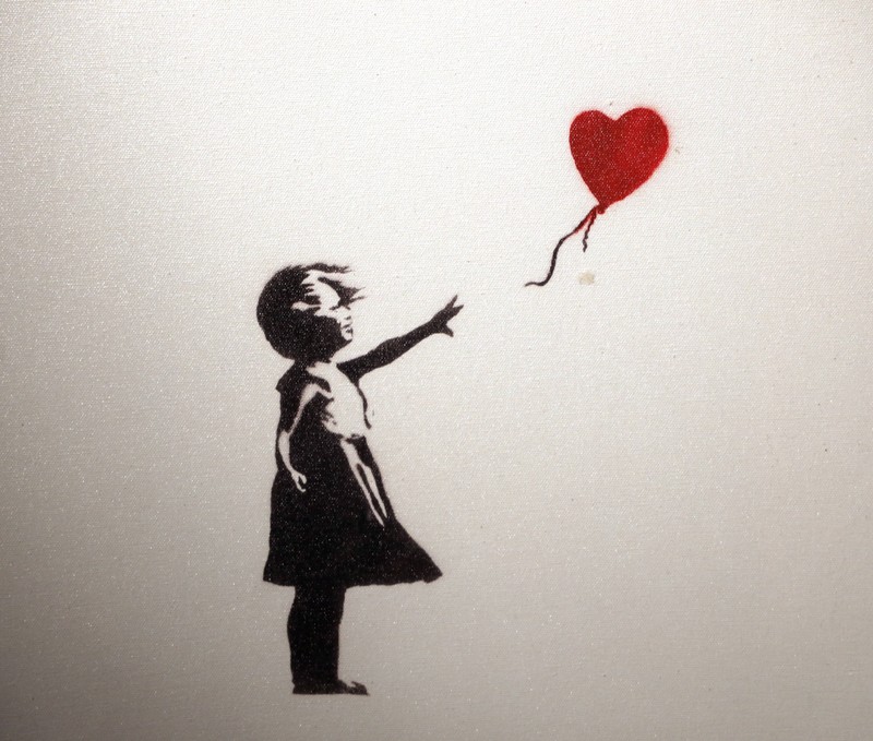 Die Graffitis von Banksy schafften es in unzählige Ausstellungen auf der ganzen Welt.