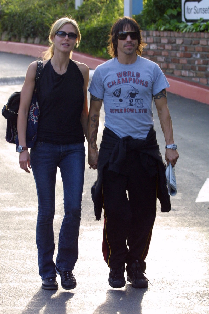 Bevor Model Heidi Klum ihren Tom Kaulitz traf war sie mit Anthony Kiedis zusammen.