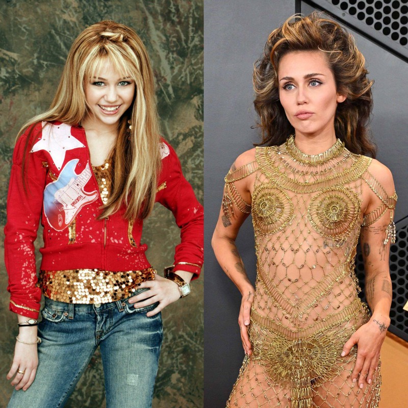 Als Kind von 14 Jahren wurde Miley Cyrus durch die Kinderserie "Hannah Montana" bekannt.