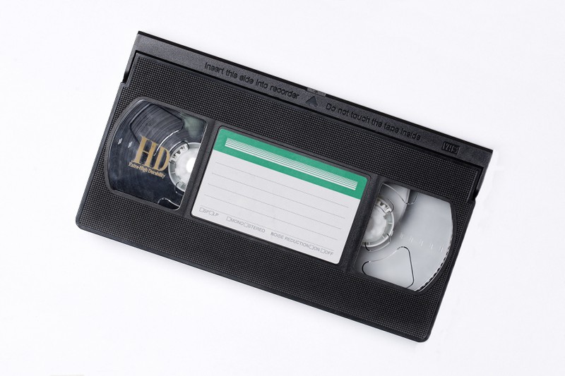 Auch an Videokassetten können sich viele nicht erinnern