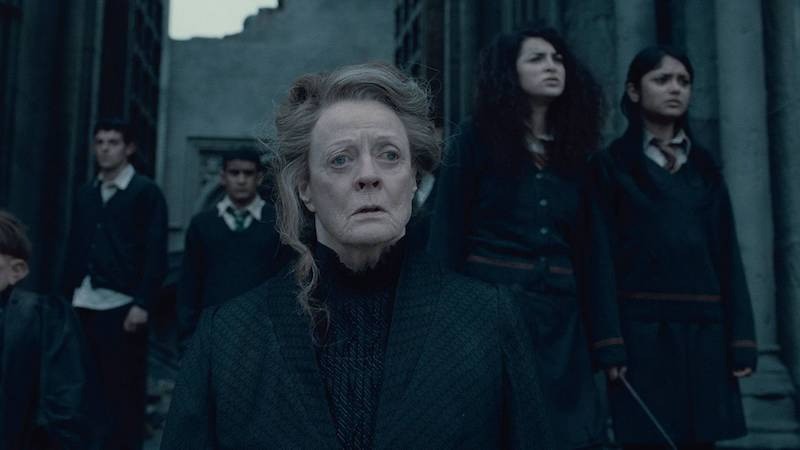 Professor McGonagall war auf der Seite von Harry Potter und half ihm, wo sie konnte.