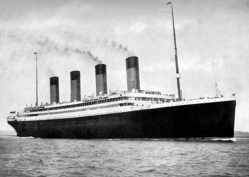 Die RMS Titanic ging am 10. April 1912 auf ihre Jungfernfahrt.