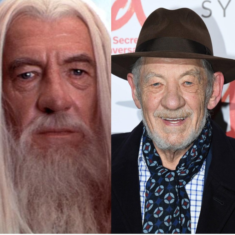 Zu sehen ist Ian McKellen in seiner Rolle als Gandalf im Film „Herr der Ringe"