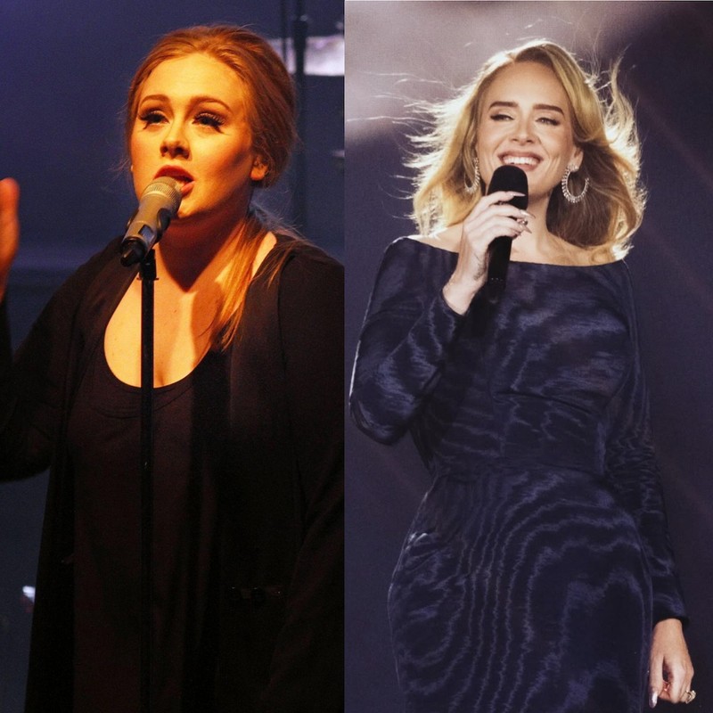 Auch Sängerin Adele hat seit ihrem Karrierebeginn viel an Gewicht verloren.