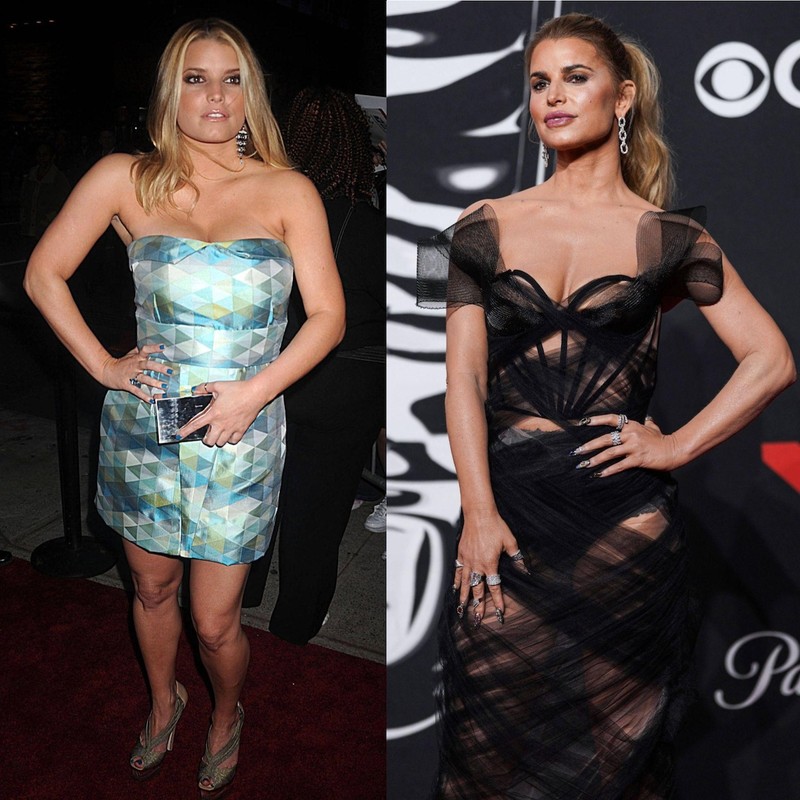 Jessica Simpson hatte lange Probleme mit Gewichtsschwankungen.