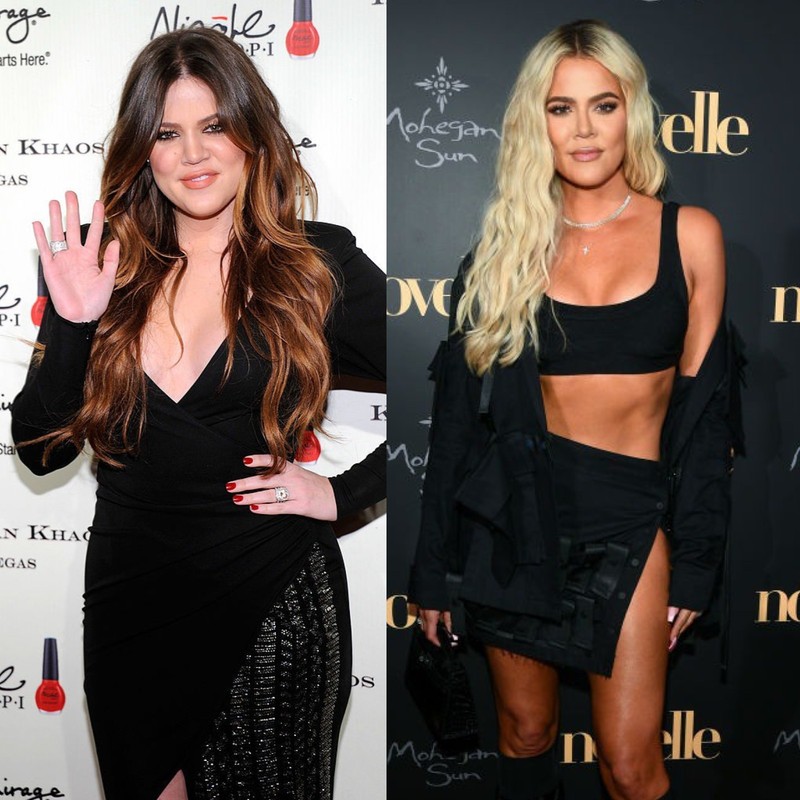 Khloe Kardashian hat eine Gewichtswandlung durchgemacht.