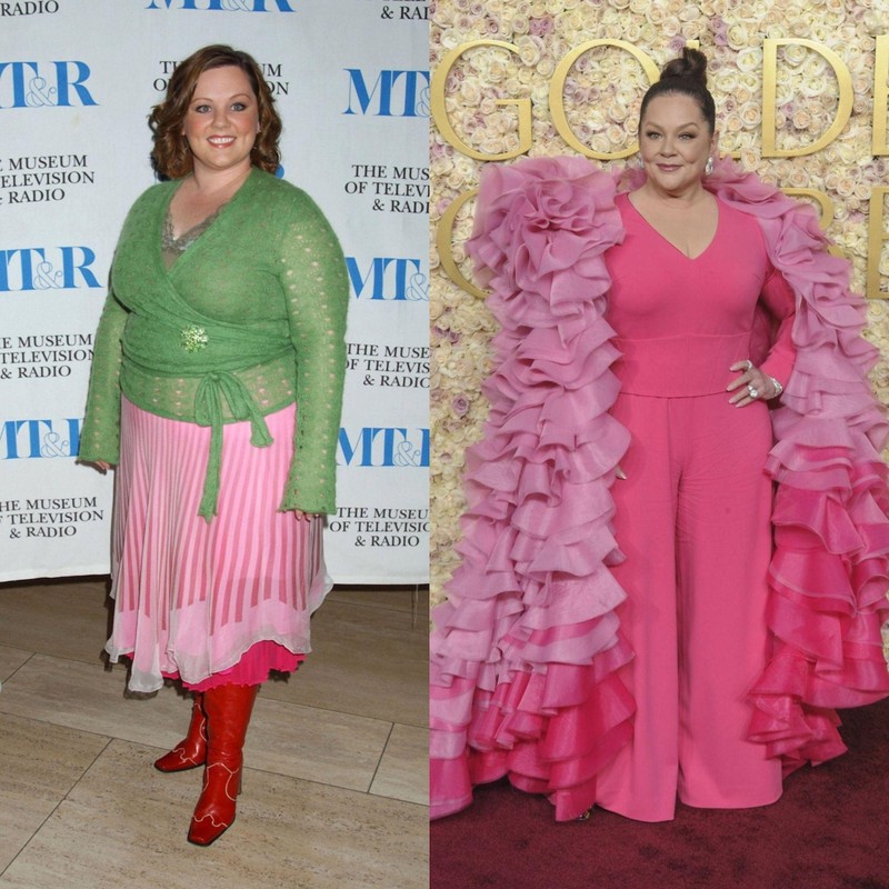 Melissa McCarthy hat viel abgenommen und erschien wesentlich schlanker auf dem Roten Teppich.