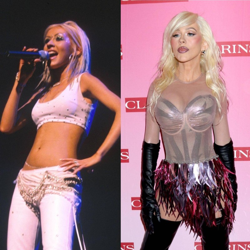 Sängerin Christina Aguilera hat seit Jahren mit Gewichtsschwankungen zu kämpfen.