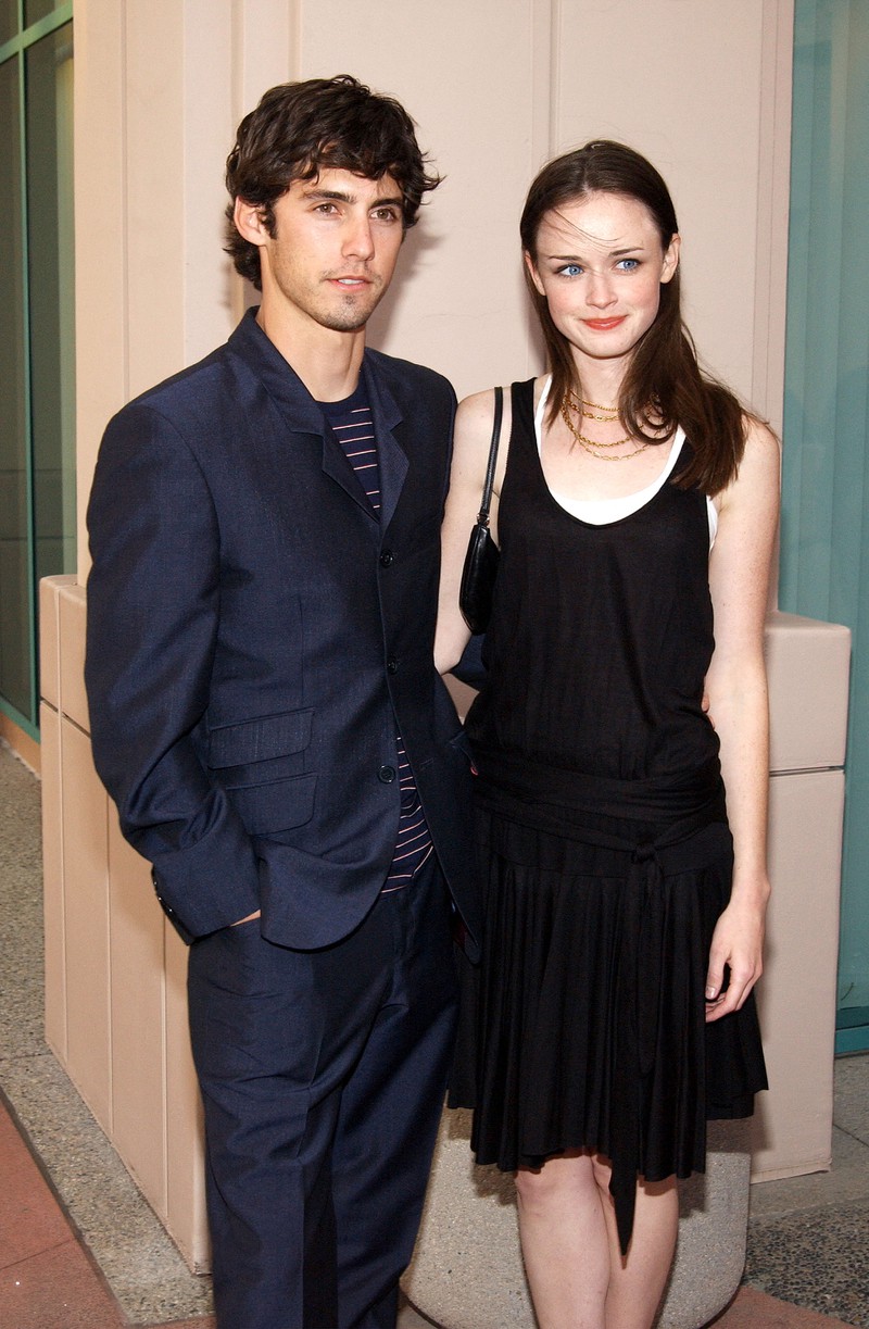 Auf dem Bild sieht man Milo Ventimiglia und Alexis Bledel, die früher mal ein Paar waren.
