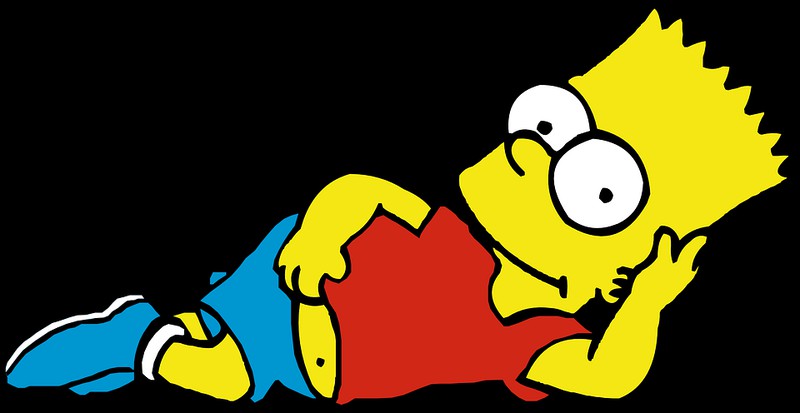 Auf dem Bild sieht man ein Simpson und es geht um das Simpson Wohnzimmer von IKEA.