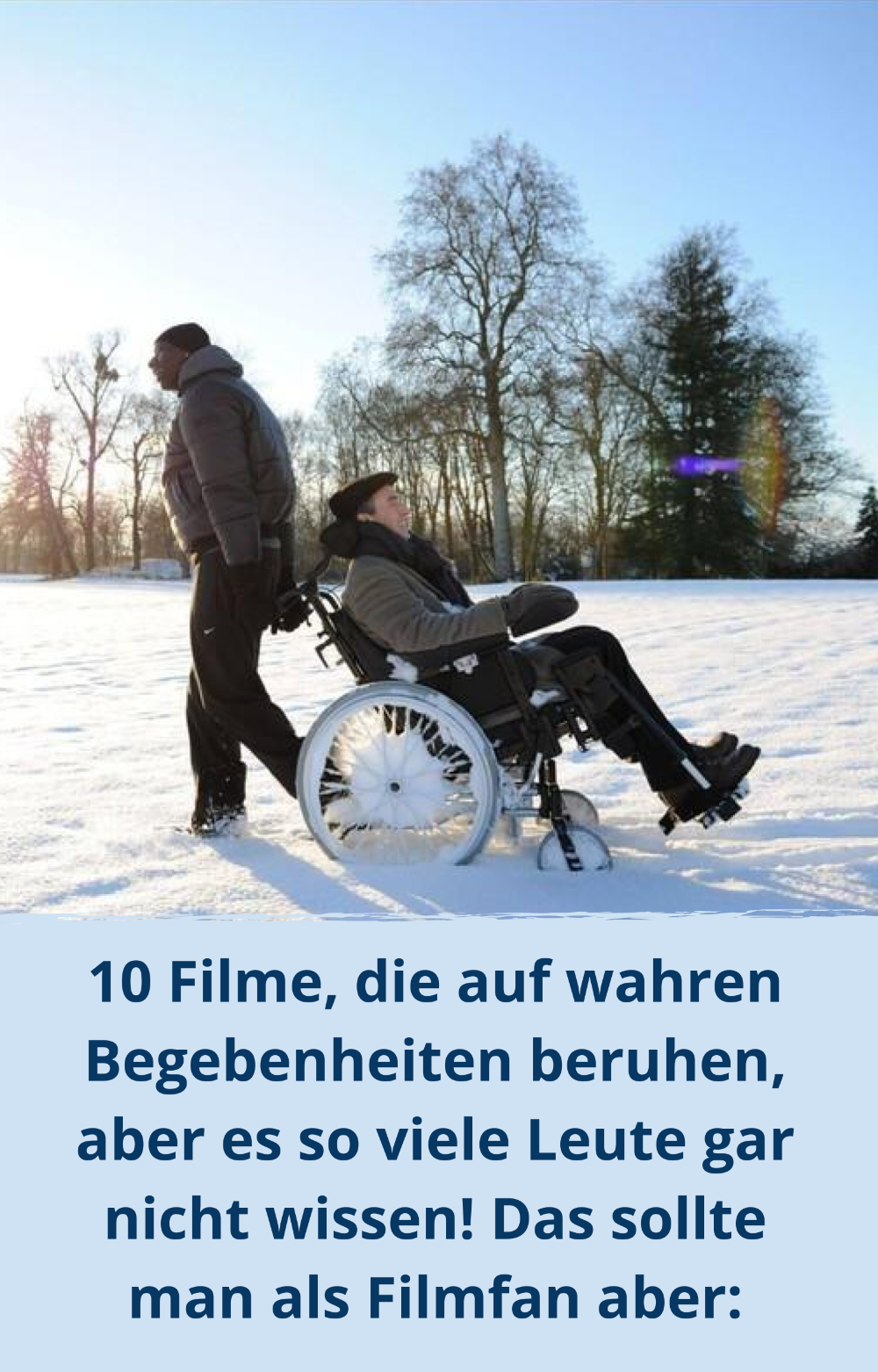 10 Filme, die auf wahren Begebenheiten beruhen