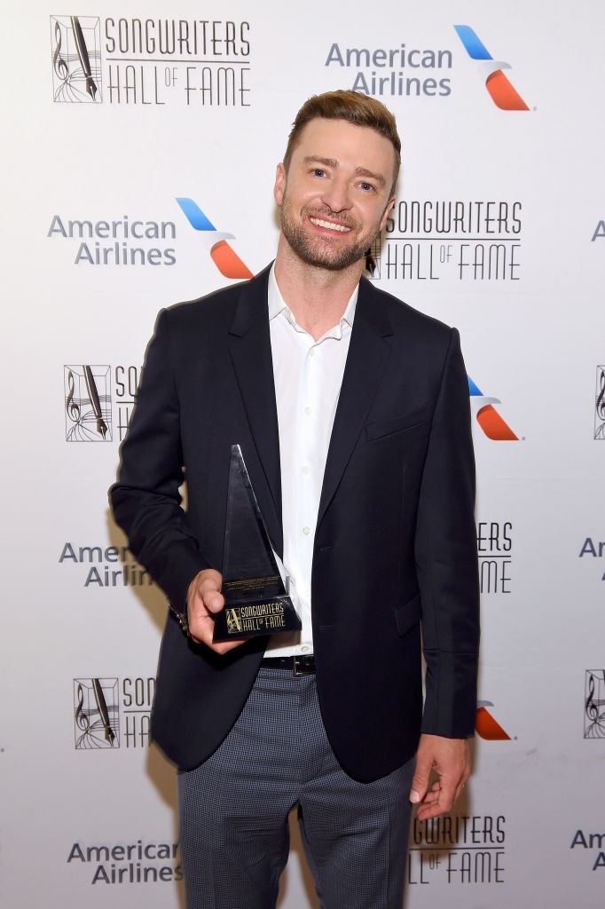 Justin Timberlake auf einer Preisverleihung