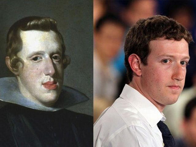 Mark Zuckerberg und Philip IV of Spain könnten zweieiige Zwillinge sein.