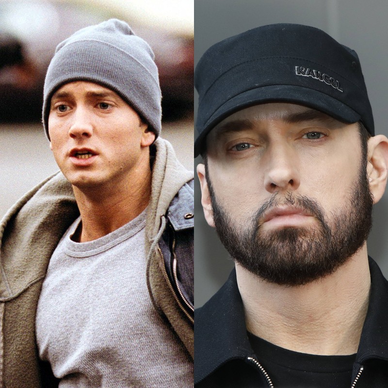 Eminem sieht heute nicht viel älter aus als in „8 Mile“.