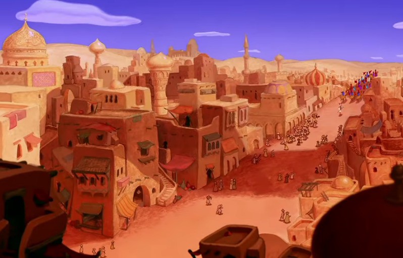 Die Stadt in "Aladdin"