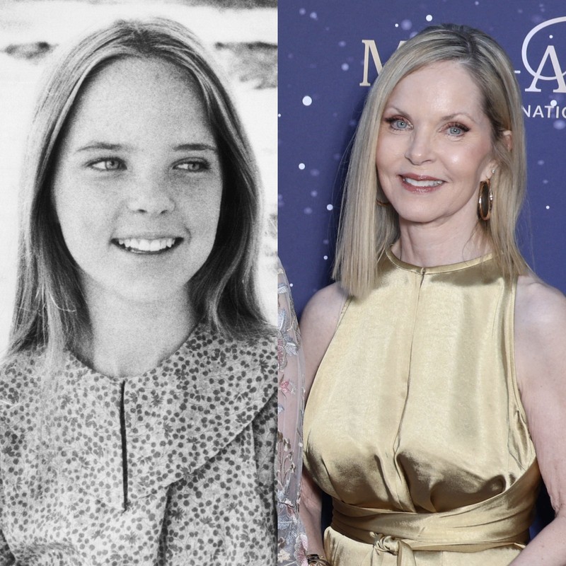 Melissa Sue Anderson als Mary Ingalls und im Jahr 2024.