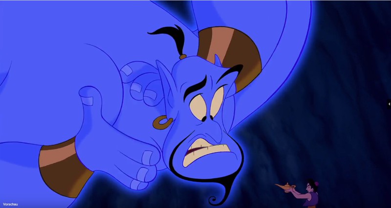 Screenshot von Aladdin Trailer