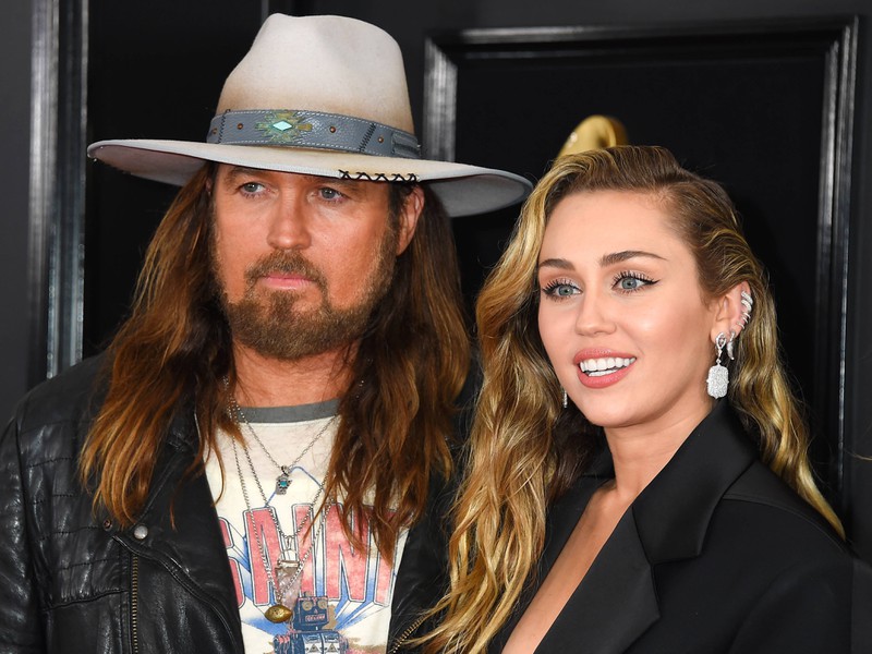 Miley Cyrus ist Billy Ray Cyrus Tochter