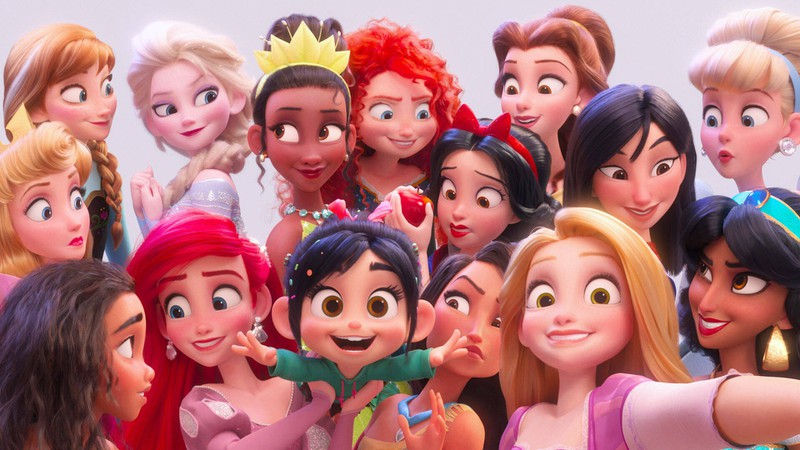 Disney-Charaktere, wie wir sie aus den Filmen kennen.