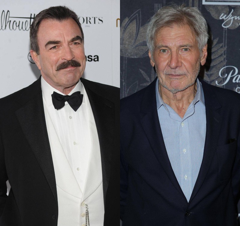 Tom Selleck und Harrison Ford, welche beide Kandidaten für Indiana Jones waren, doch Tom Selleck zog den Kürzeren.