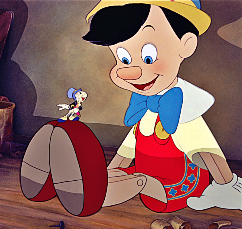 Bei Pinocchio ist es im Original düsterer als in der Disney Version.