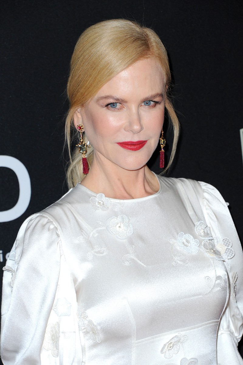 Nicole Kidman, bei den Hollywood Film Awards am 3.11.2019 in Los Angeles, zeigt sich faltenlos