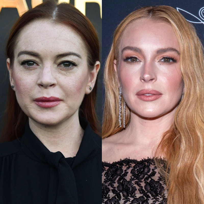 Lindsay Lohan verwunderte ihre Fans im Jahr 2024 mit einer völlig neuen Optik.