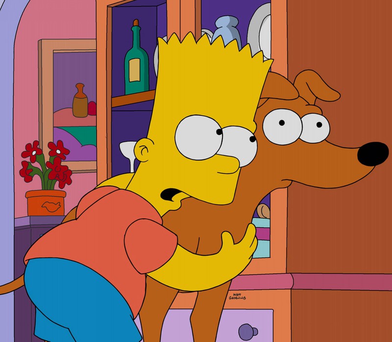 Bart Simpson als einer der Charaktere