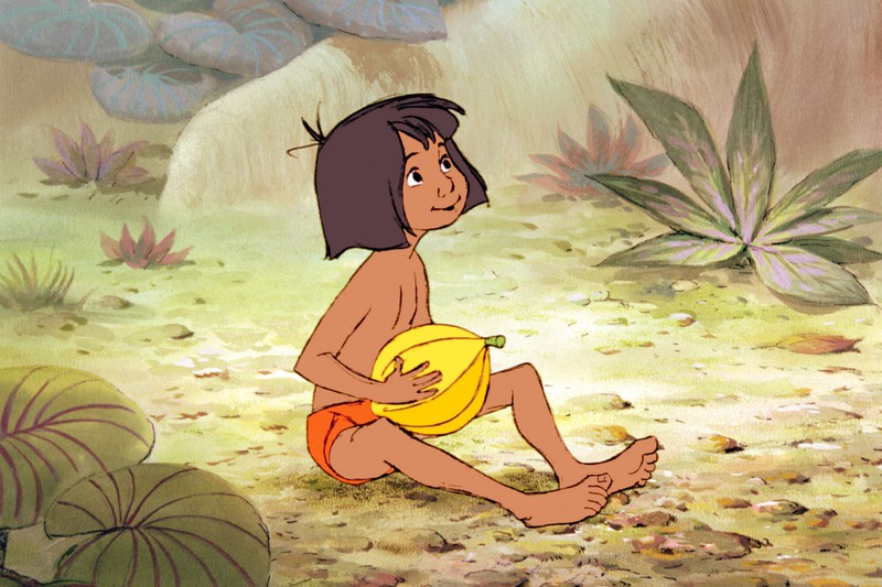 Mowgli als einer der Charaktere aus "Das Dschungelbuch"