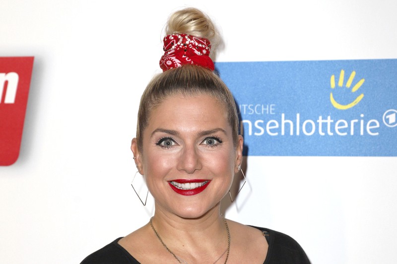 Jeanette Biedermann bei einem deutschen Event