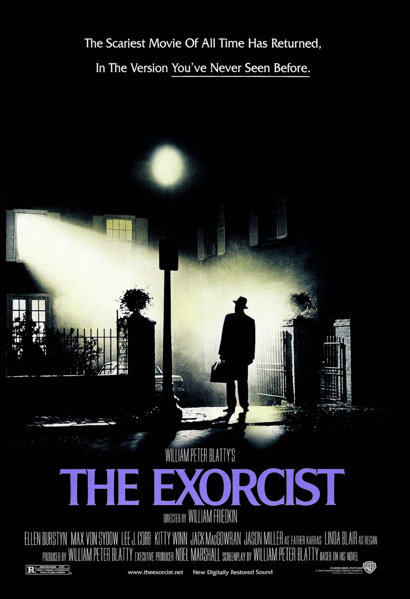 Die Grundlage des Films „der Exorzist“ ist der gleichnamige Roman von William Peter Blatty.