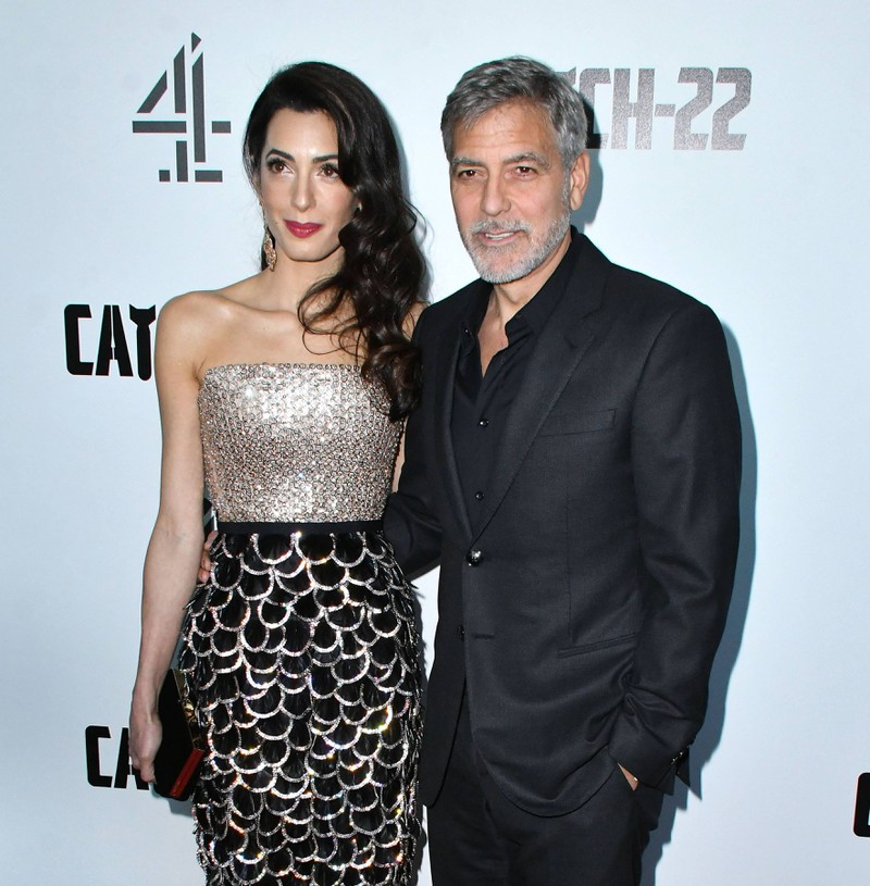 George und Amal Clooney in 2019