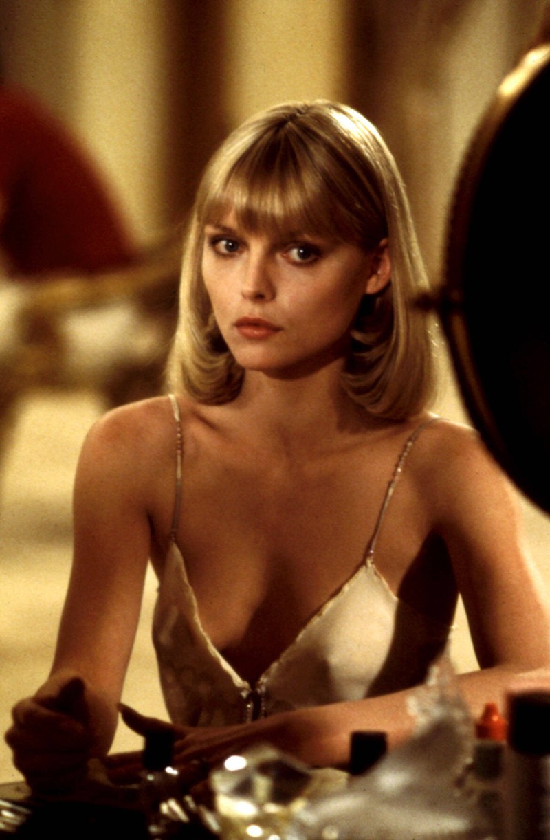 Schauspielerin Michelle Pfeiffer 1980 in dem Film „Scarface“