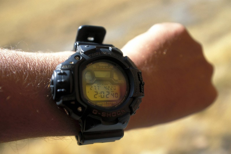 Ein Mode Fail der 90er waren auch G Shock Uhren