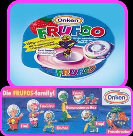 Der Onken Frufoo Joghurt zählte zu den beliebtesten Joghurts der 90er. Das kommt pure Nostalgie auf
