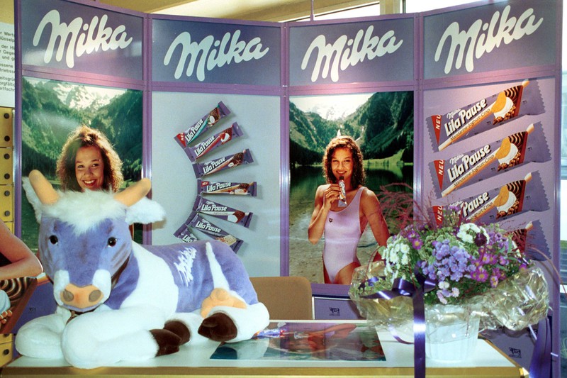 Milka hatte früher einen Snack namens „Lila Pause“.