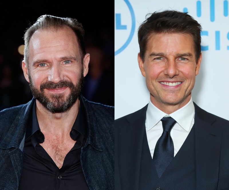 Der Schauspieler Ralph Fiennes ist genauso alt wie Tom Cruise. Beide sind 1962 geboren