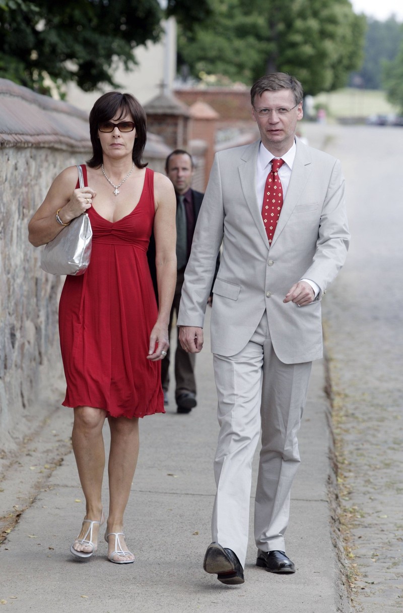 Günther Jauch zeigte sich wenige Jahre nach seiner Hochzeit mit seiner Ehefrau.