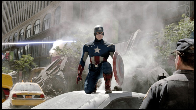Captain America in Marvels "The Avengers" Film